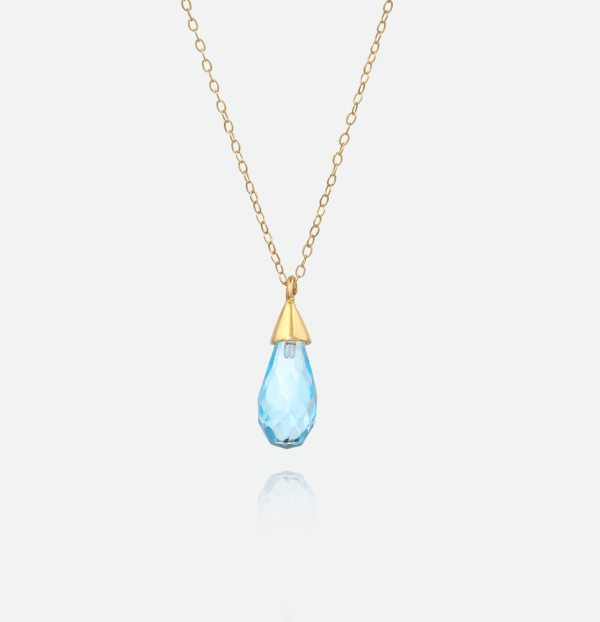 Blue Topaz Necklace