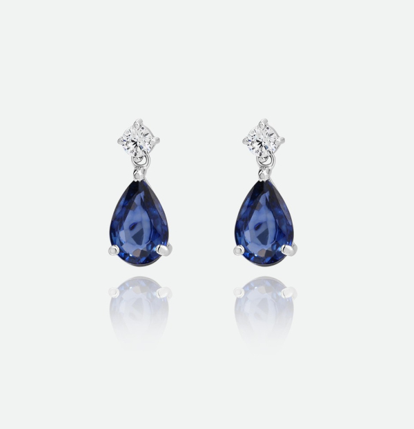 Shappire Earrings