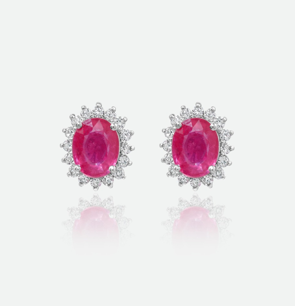 Ruby Earrings