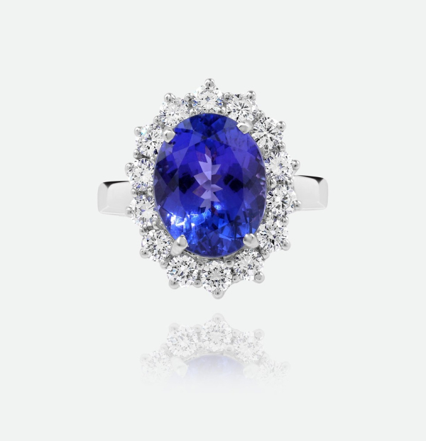 Tenzanite Ring