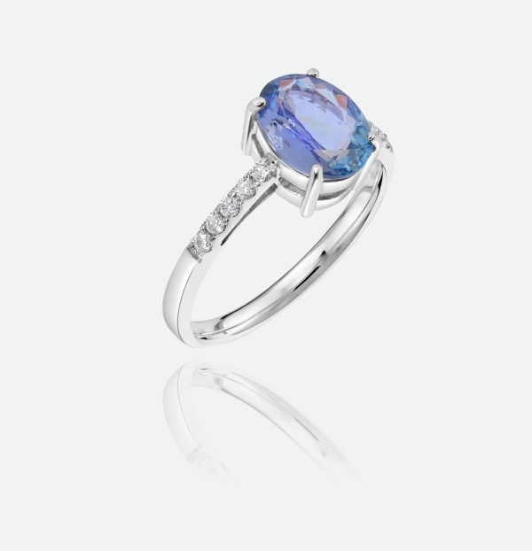 Tenzanite Ring
