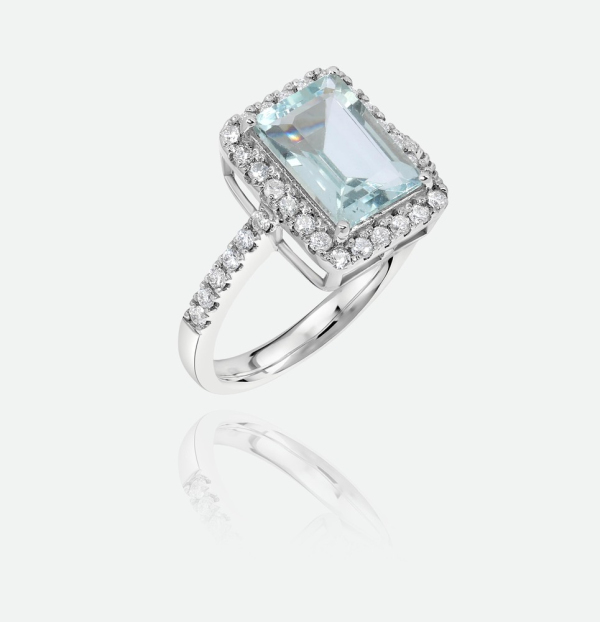Aquamarine Ring