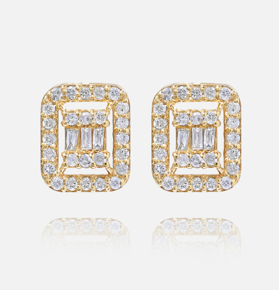 Diamonds total 0.43 ct