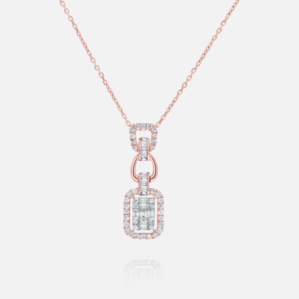 Diamonds total 0.74 ct
